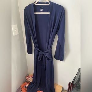 Blue Lands’ End robe - size S